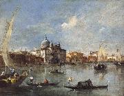 Francesco Guardi The Giudecca with the Zitelle china oil painting reproduction